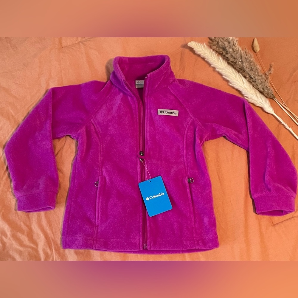 Girls Columbia Fleece Zip Up